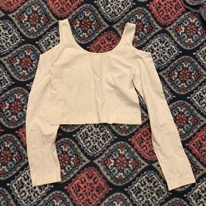 Sugar lips cold shoulder long sleeve top